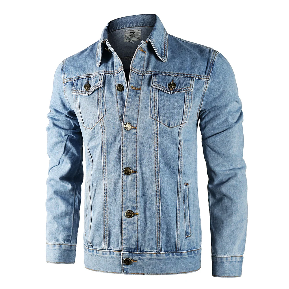 Джинсы мужские с лацканами однобортные из 2021 хлопка| |