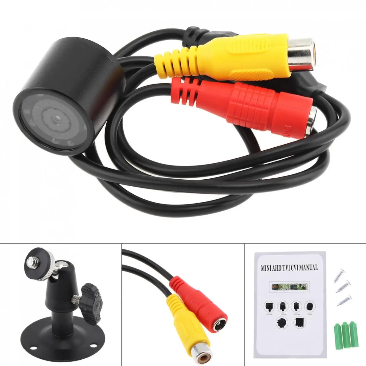 

1080P 600TVL 1/3IN Effio-e CCD Mini Hidden Surveillance Bullet CCTV Camera with Sensor