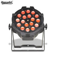 led zoom par lighting 18x12w rgbw 4in1 with rdm dj disco show stage for wedding event party festival