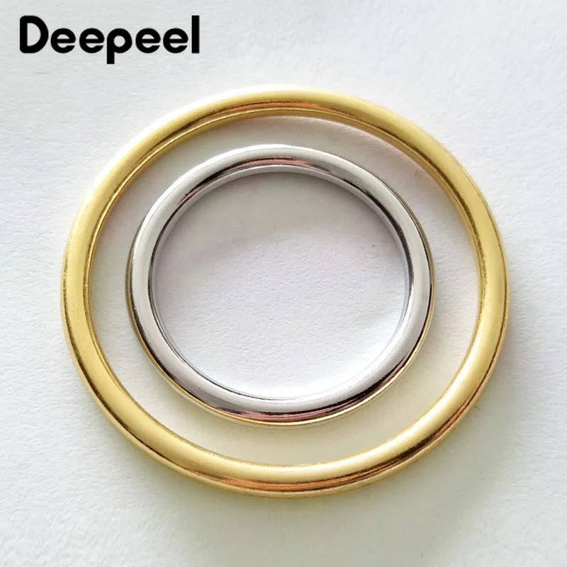 Уплотнительное кольцо Deepeel 5 шт. металлическое круглое 20-50 мм для одежды сумок
