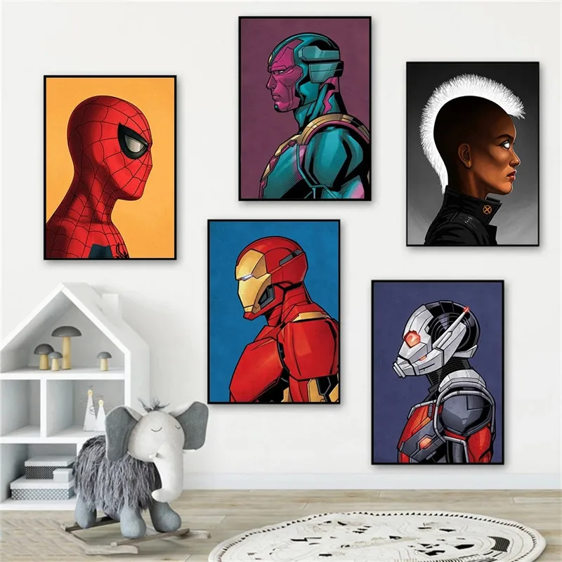 Набор для рисования на холсте мстители | Дом и сад