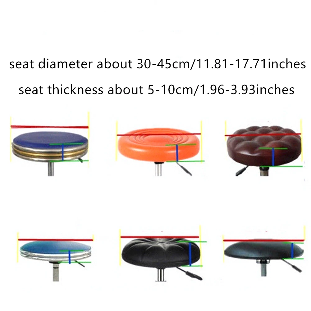 Чехол для барного стула с цветочным принтом 7 цветов | Дом и сад