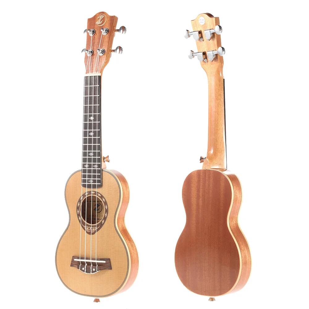 21&quot Soprano Spruce 42mm Ukelele Ukulele Gift Slim Design | Спорт и развлечения