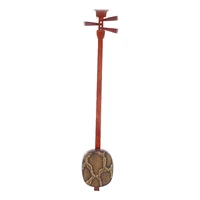 mahogany middle sanxian handmade ethnic stringed instrument free full set of accessories