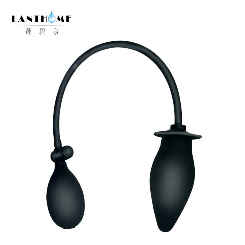 Medical Silicone Expandable Anal Plugs Vestibular Inflatable Dilator Masturbator Sex Toy for Male and Female Amal Plug |