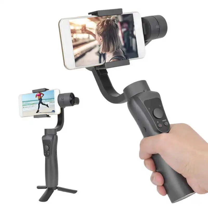 Ручной 3 осевой стабилизатор телефона для отслеживания лица/объекта мобильного