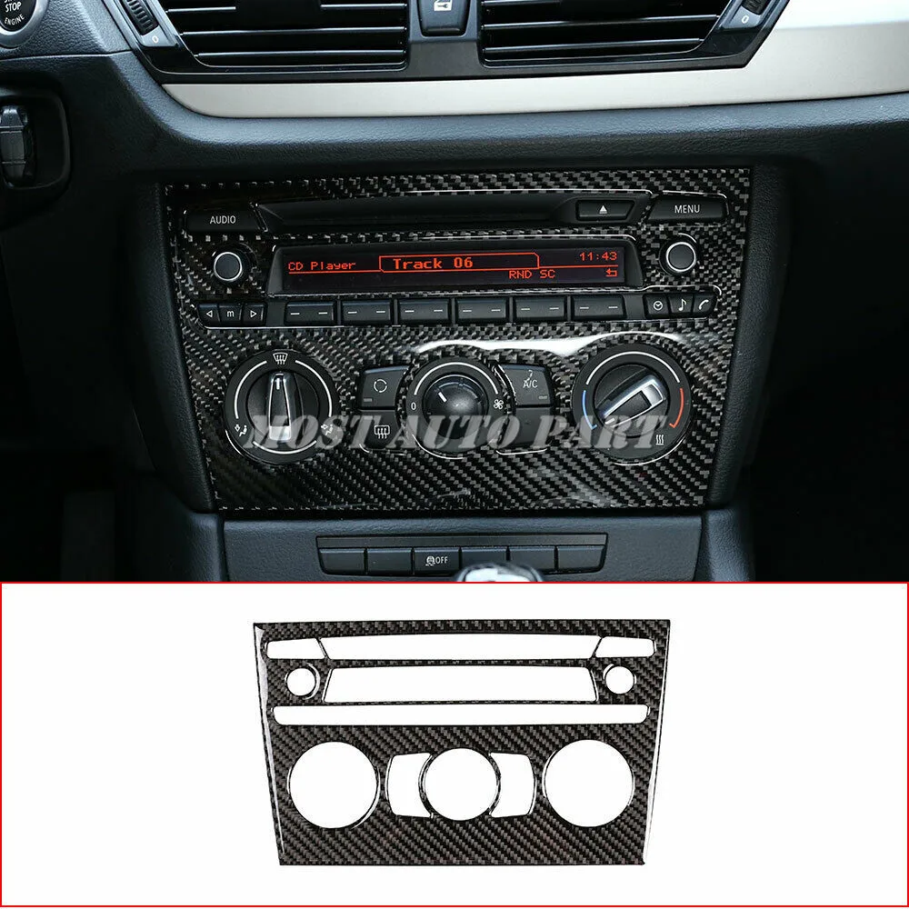 

Carbon Fiber Interior Air Conditioning & Volume Frame Cover Trim For BMW X1 E84 2011-2015 1pcs Car Decoration Car Trim