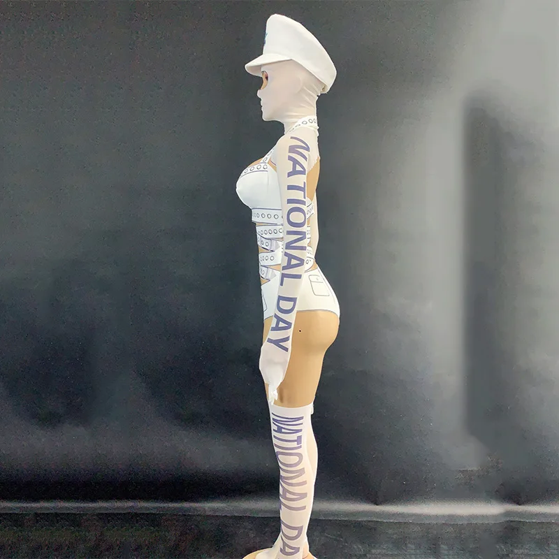 Новый наряд на день рождения для женщин и мужчин белый бандажный комбинезон