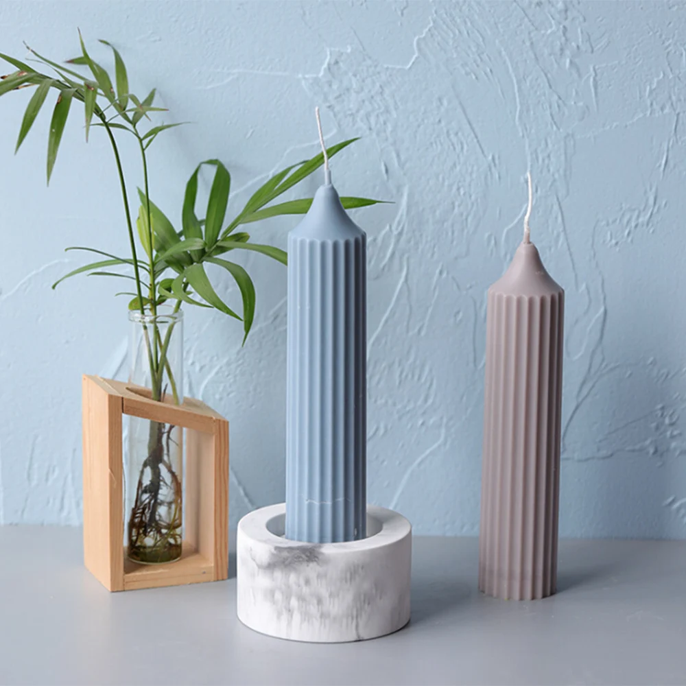 Модель свечи ручной работы Нетоксичная многоразовая 3D силиконовая модель сделай