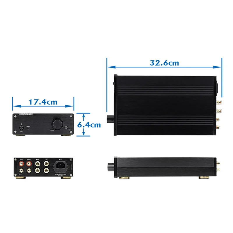 TOPPING TP60 TP 60 TA2022 чип класса T премиум аудио усилитель 2X80W выход стерео цифровой