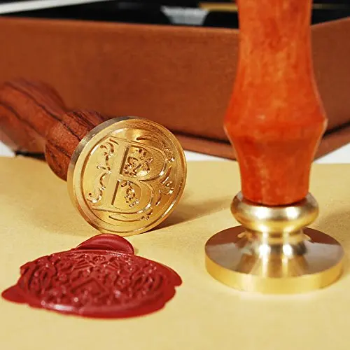 Набор штампов для воска классический винтажный набор печати ретро печать