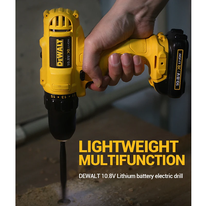 Dewalt оригинальная Ударная дрель 10 8 В аккумуляторная отвертка электроинструменты