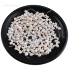 Натуральный Cultrued пресноводный жемчуг бусинпартия, оптовая продажа, натуральный белый Нерегулярные Reborn жемчуг для изготовление браслета ожерелья (6-8 мм)