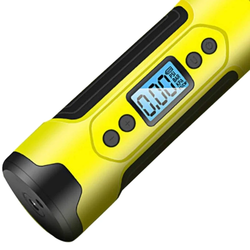 

Car Portable Air Compressor Tire Inflator with Digital Gauge LED Light Multifunctional 3000MAh 35L / Min 12V 150 PSI