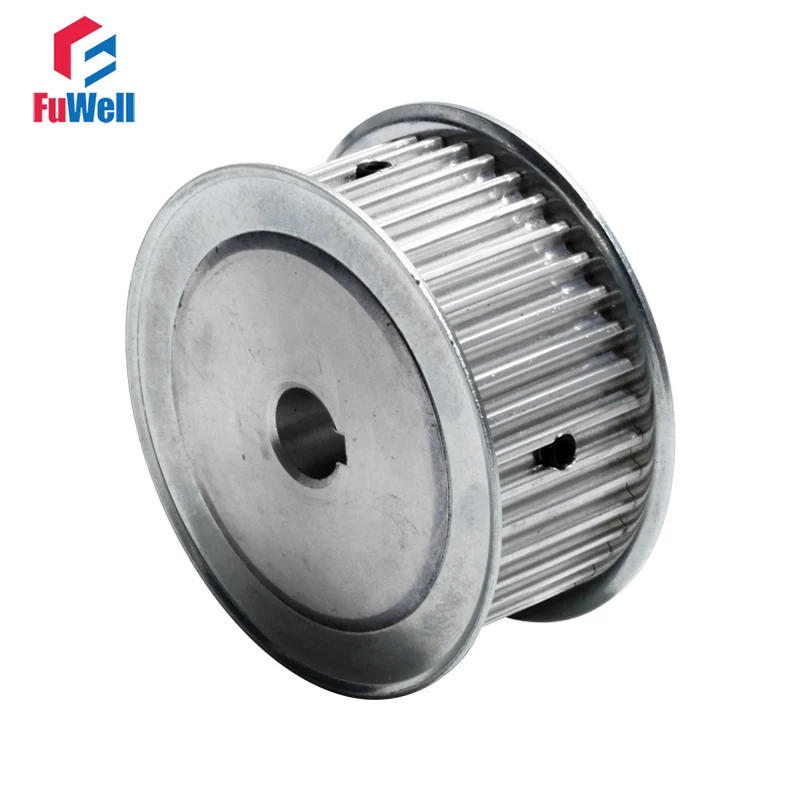 Шкив для зубчатого ремня Ширина 27 мм шкив трансмиссии из алюминиевого сплава