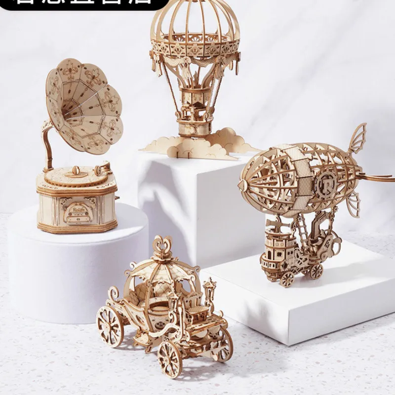 Модель строительные наборы Воздушный самолет пианино камера тыква автомобиль