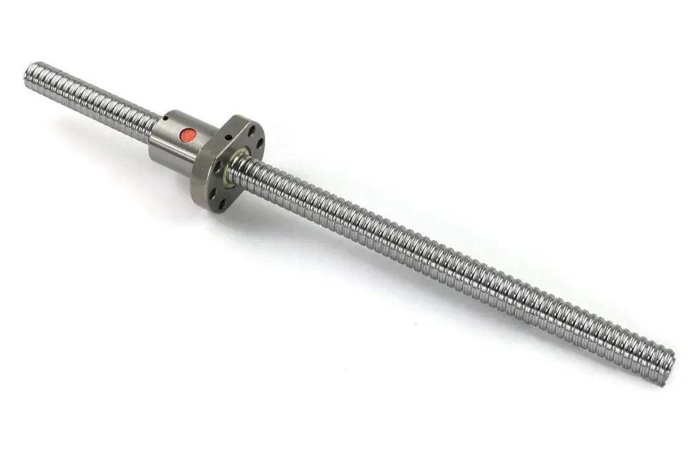 Тайвань TBI SFU2005 200 300 350 400 550 600 1000 мм C7 точный шариковый винт с 2005 фланцевой одинарной шариковой гайкой BK/BF15 машина