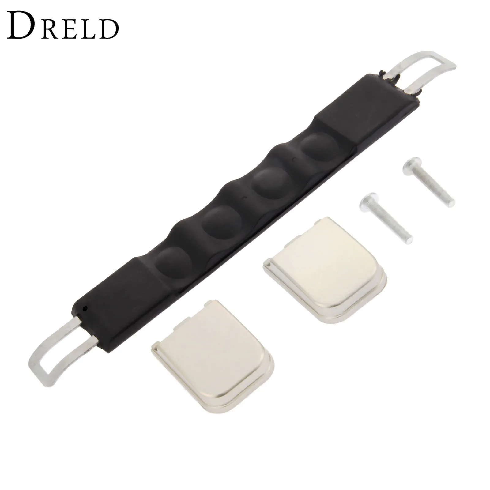 DRELD 1Pc Furniture Hardware 206mm Plastic Metal Kitchen Pull Handle Drawer Cabinet Knobs and Black for Case Box Suitcase | Обустройство