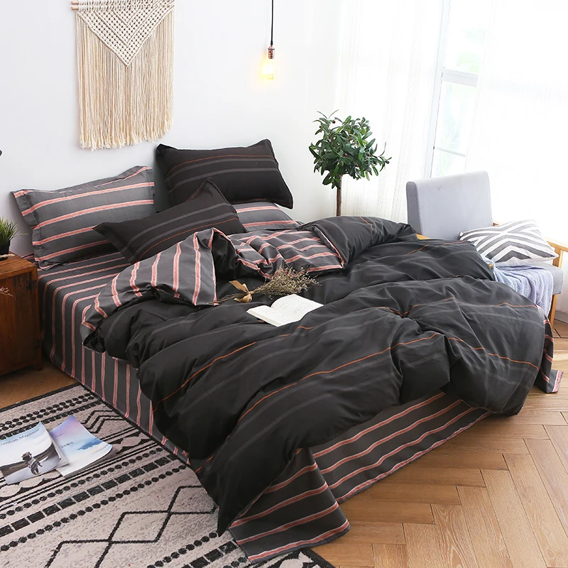 Комплект постельного белья Good Stuff мужской стильный комплект с надписью F дешевый