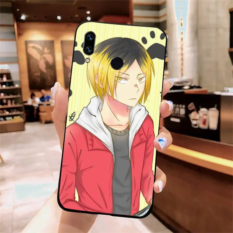 

Kenma Kozume Haikyuu volleyball anime Phone Case For Xiaomi Redmi note 7 8 9 t k30 max3 9 s 10 pro lite