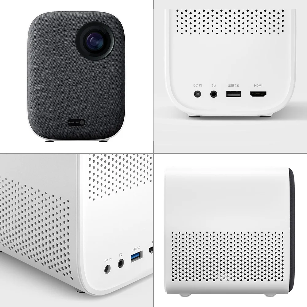 Портативный мини-проектор Xiaomi Mijia домашний кинотеатр на Android Wi-Fi | Электроника