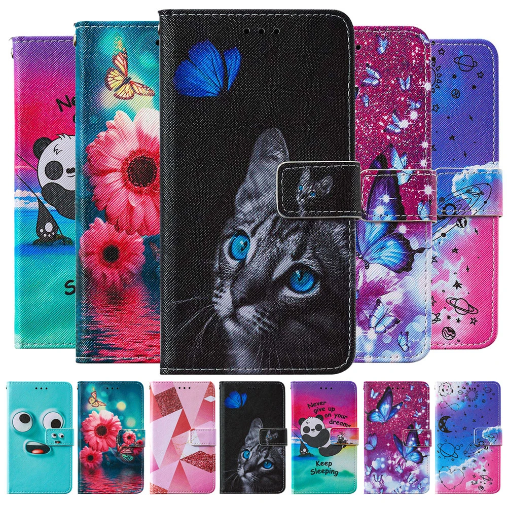 Чехол-книжка для Samsung Galaxy S20 Note 20 Plus Ultra A51 A71 A01 A11 A21 A31 A21S A20 A30 A50 A70 A30S A50S кожаный |