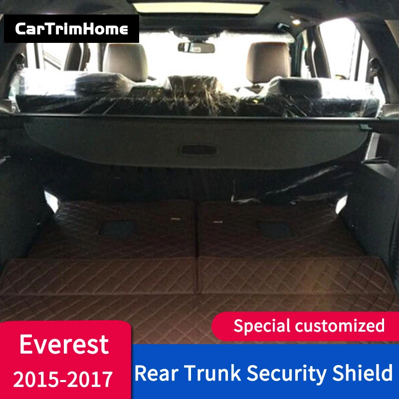 2015 2016 2017 2018 Everest аксессуары для Ford грузовой задняя крышка задней Полке БАГАЖНИК