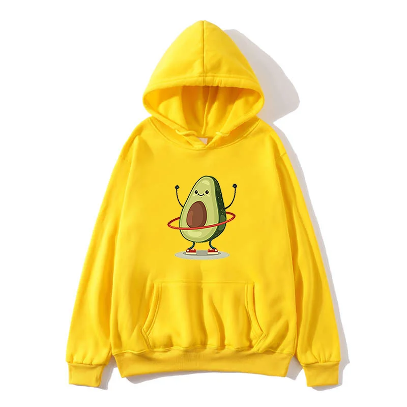2020 casual avocado hoodie ladies brand long-sleeved warm hooded violet sweatshirt hooded jacket top casual pullover sportswear