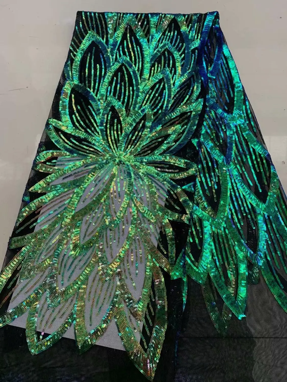 Органза Лидер продаж нигерийское кружево с блестками ткани 2019 Высокое качество