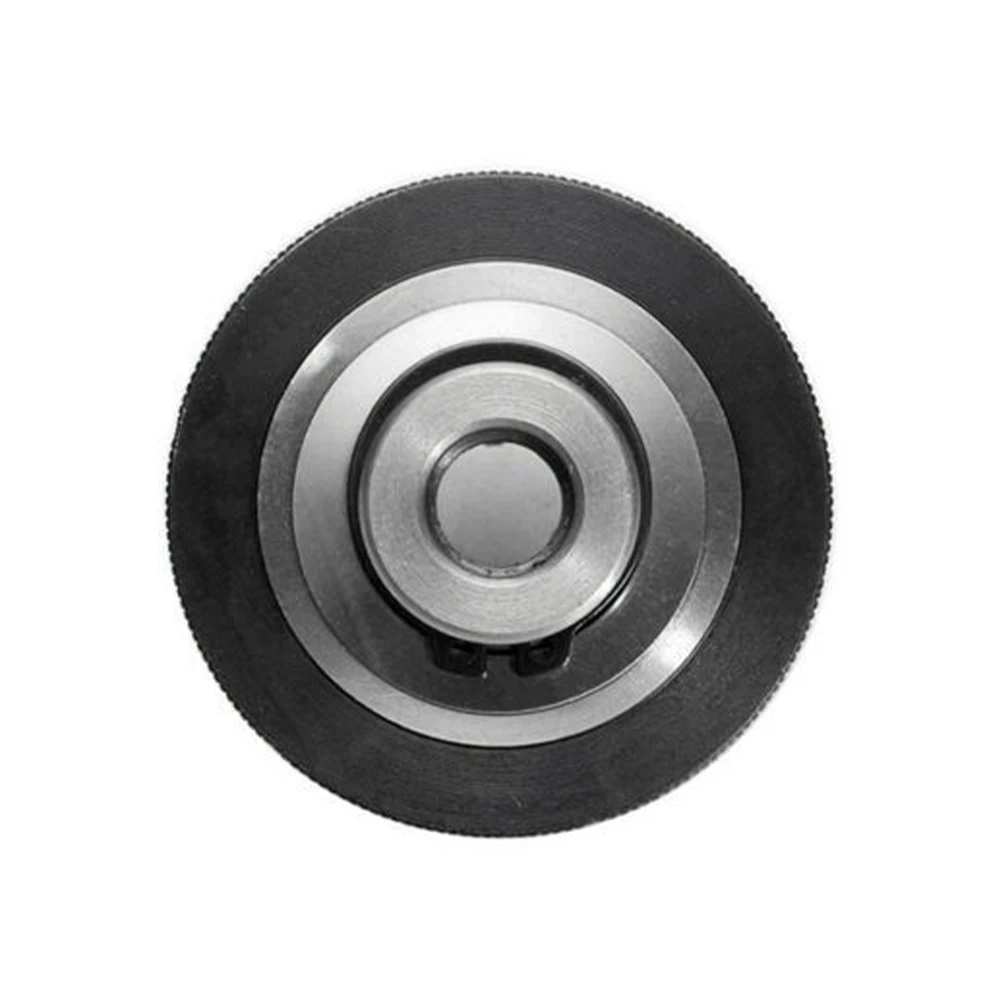 

K01 50 3 Jaw Easy Use Tools Rotary Accessory Self Centering Mini Lathe Scroll With Handle Manual Chuck Set Household Woodworking