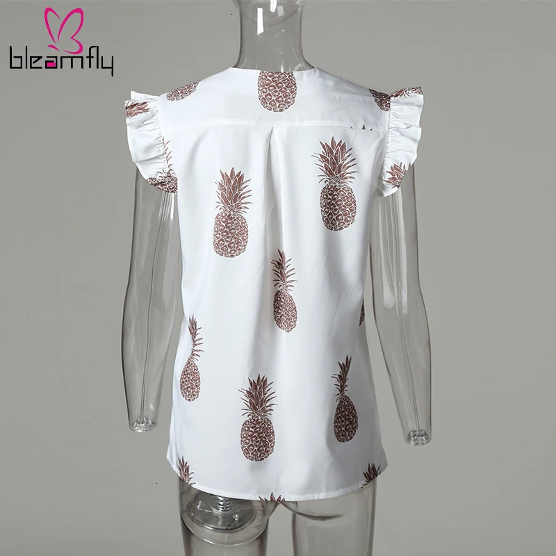 Лето 2019 женский элегантный топ для отдыха Женская милая рубашка девочек с