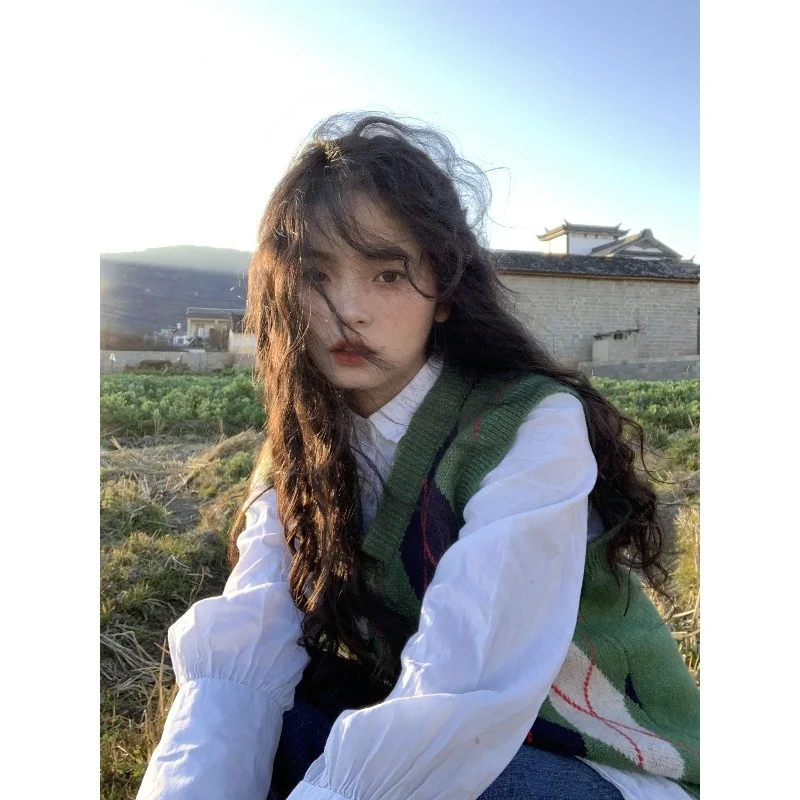 

Свитер женский осенний трикотажный, теплый, однотонный