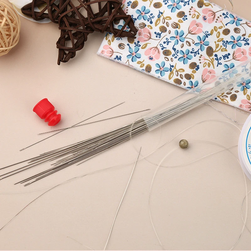 KAOBUY 22 PCS 2 Types Stainless Steel Large Eye Needles Cross Stitch Embroidery Tool Household Sewing | Дом и сад