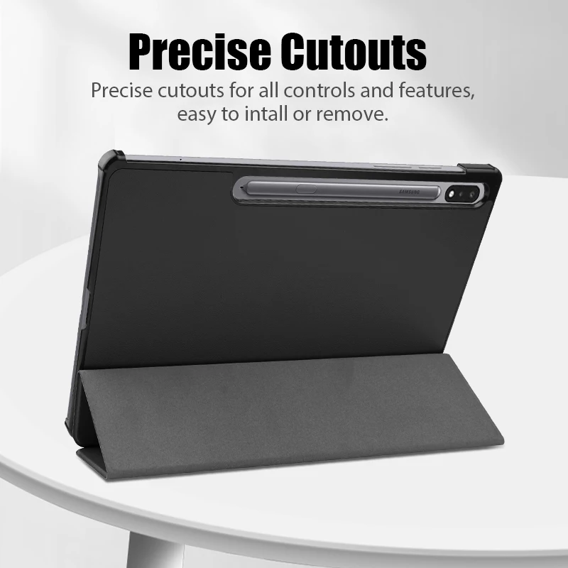 for samsung galaxy tab s7 fe case sm t730 t736bfor s7 plus t970 t975 s7 t870 slim protective cover for s6 lite s6 tablet funda free global shipping