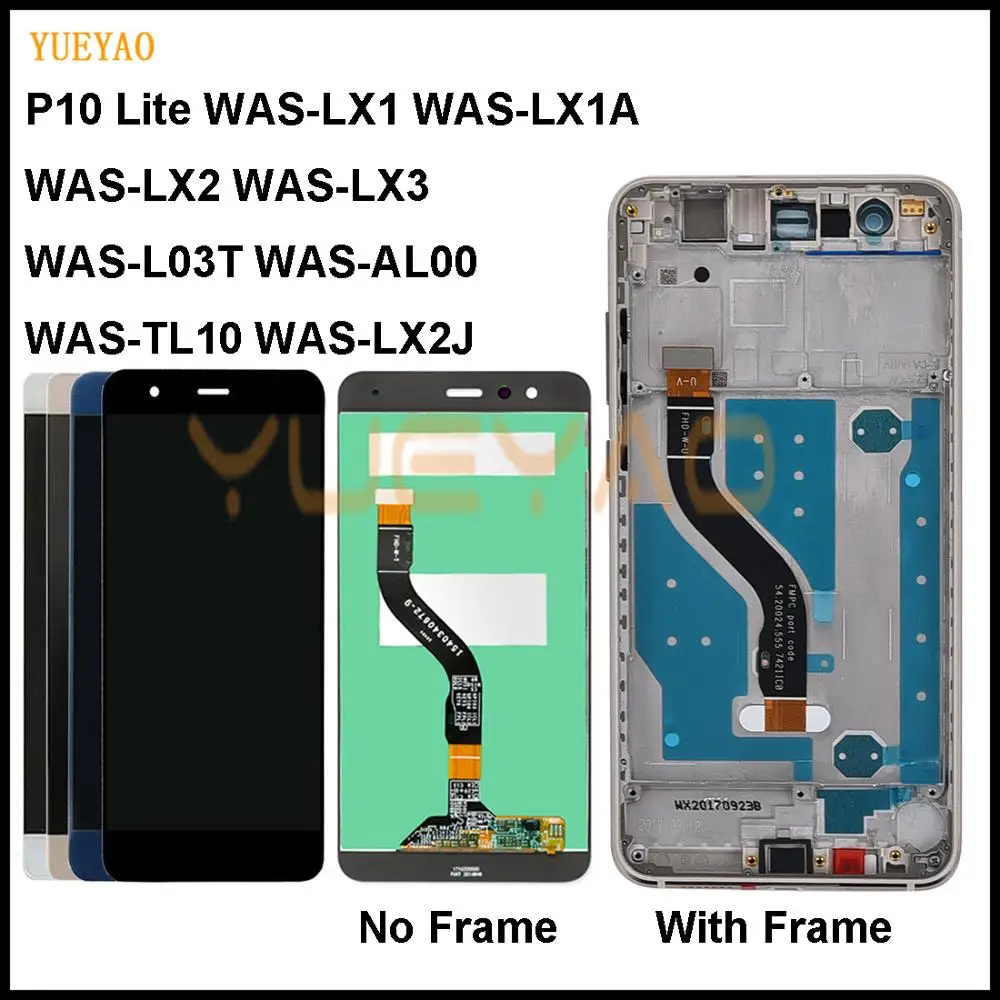 5 2 дюймовый ЖК дисплей с рамкой для HUAWEI P10 Lite экран яркий дисплей|Экраны мобильных