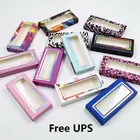 Коробки для ресниц 3D, норковые, с логотипом, для макияжа, 200 пар, UPS