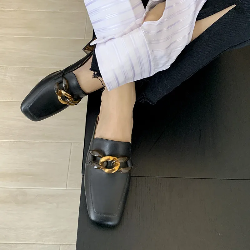 Женские босоножки с ремешком на пятке FEDONAS элегантные из натуральной кожи