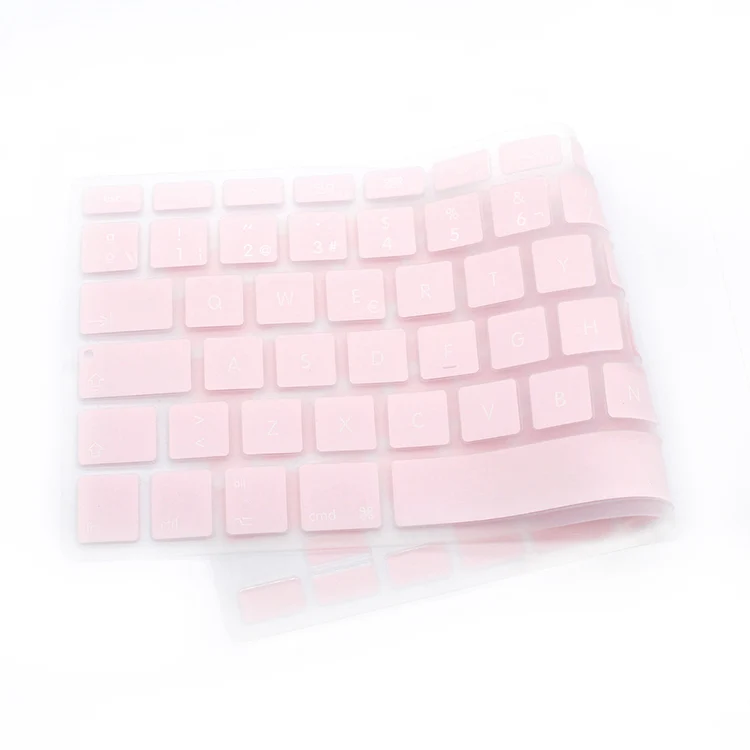 Силиконовый чехол HRH для клавиатуры с испанской раскладкой Защитная пленка Macbook