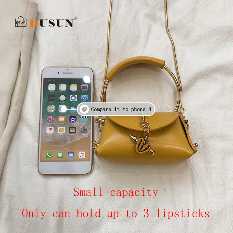 Женская мини сумка с цепочкой в форме сердца кошелек из искусственной кожи