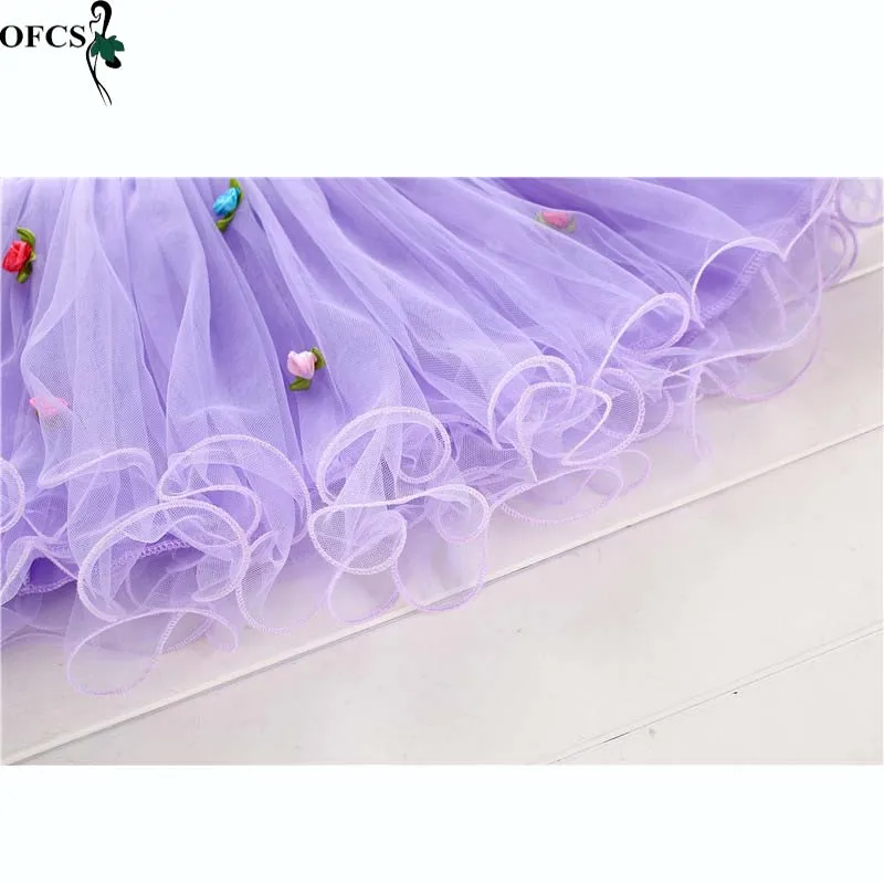 Детская танцевальная юбка для девочек фатиновая малышей детская принцессы