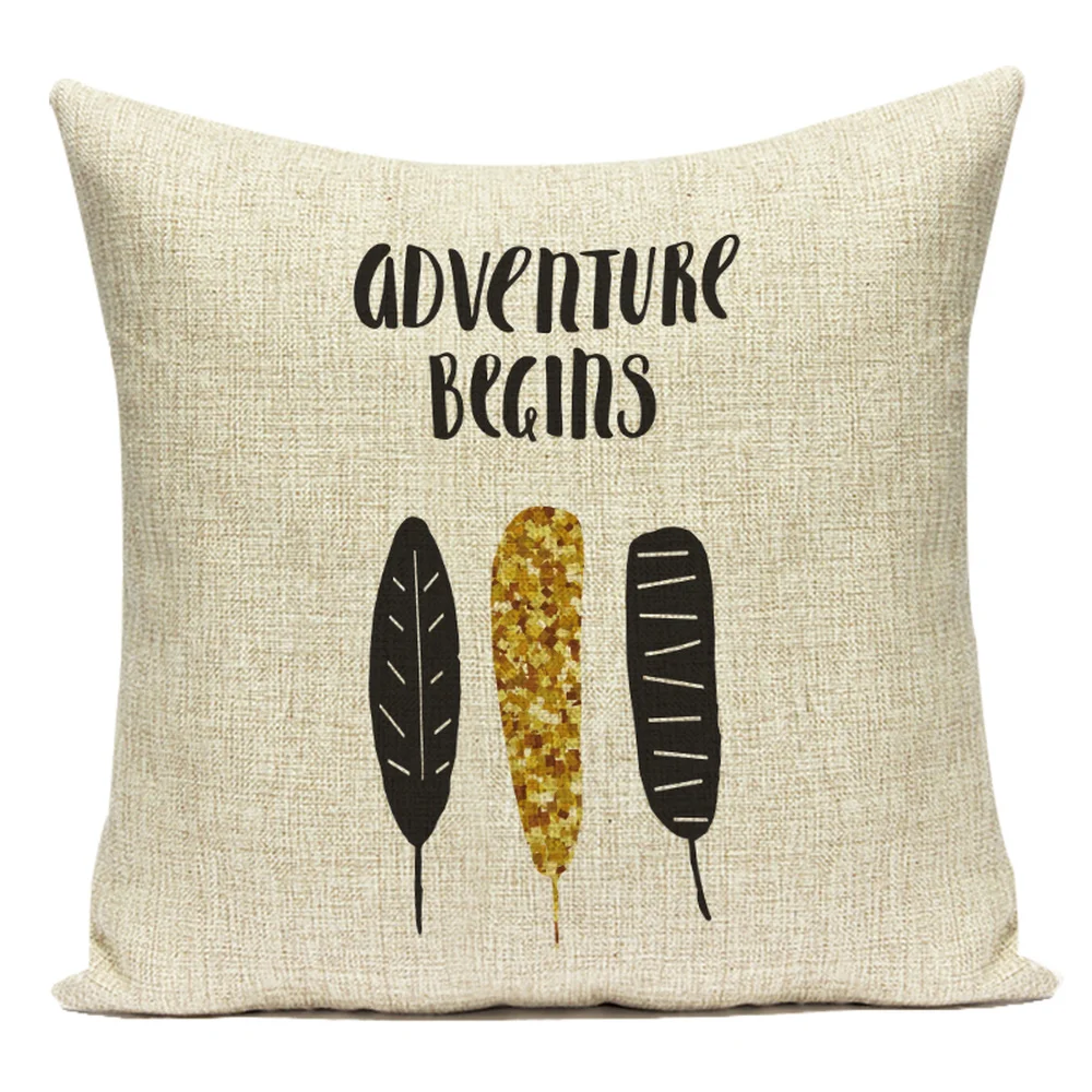 

Nordic Style Pillowcase Linen Simple And Elegant Pillow Cover For Car Sofa Home Room Decorative Throw Pillow Case Cushion Cover