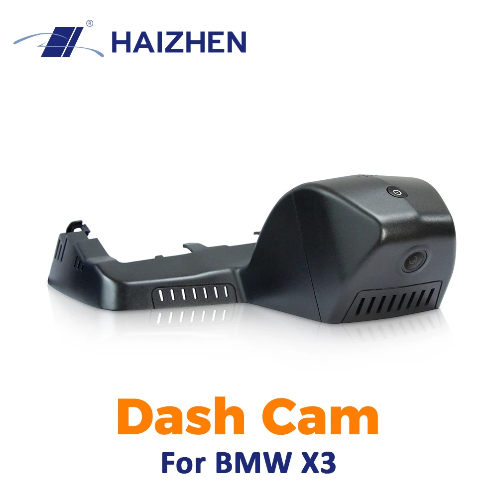 Buy Original HAIZHEN Dash Cam F1.4 1920x1080P WiFi APP Night Vision Hidden hidden car camera DVR For BMW X3 driving recorder on