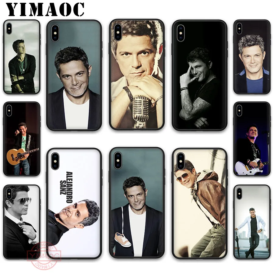 Модный мягкий силиконовый чехол YIMAOC Alejandro Sanz для Apple iPhone 5 5S SE 6 6S 7 8 Plus X XS XR 11 Pro Max