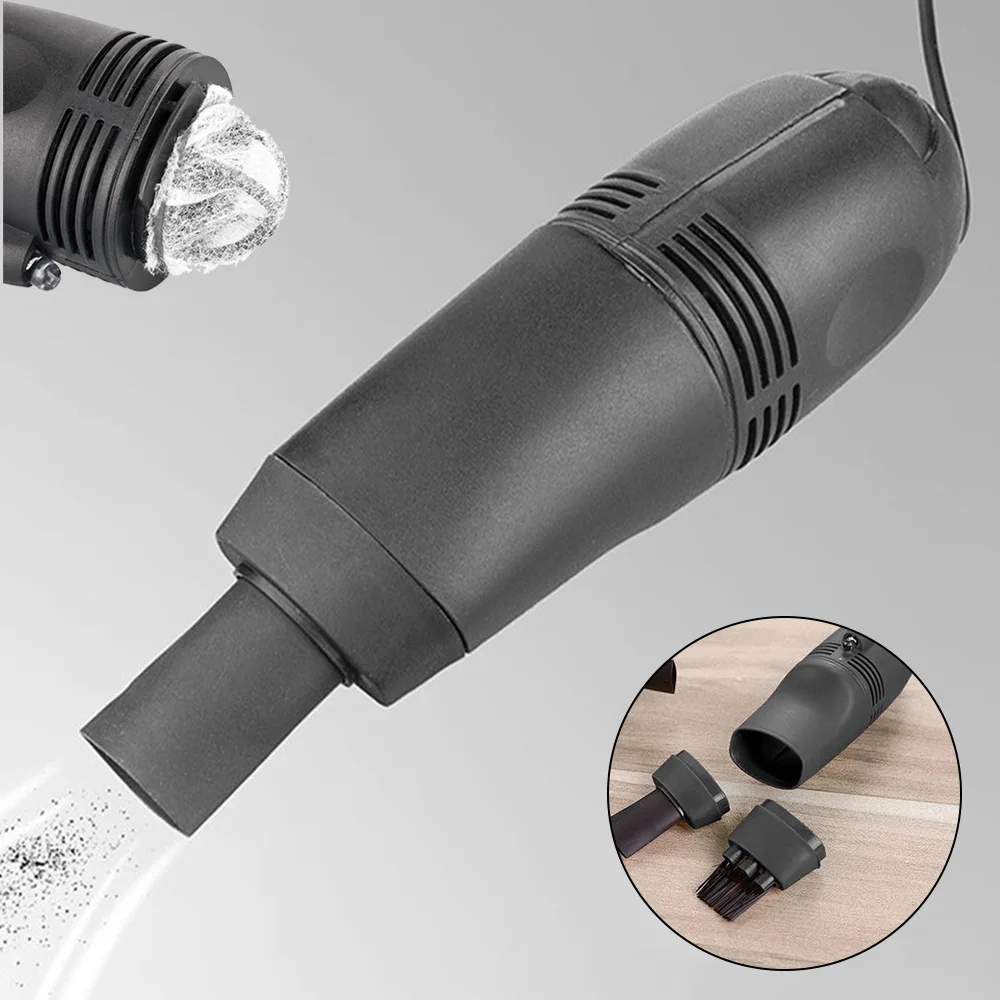 Портативный настольный мини пылесос для чистки ПК ноутбука клавиатуры школы