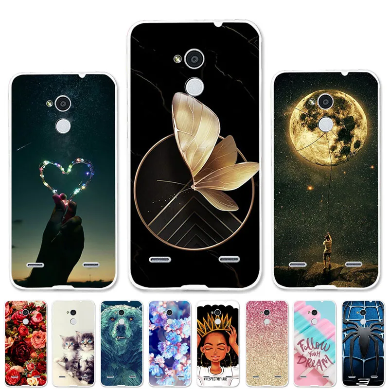 

Soft TPU Case For ZTE Blade V7 Lite Cases Silicon Bumper For ZTE Blade V6 Plus A2 BV0720 5.0 inch Flexible DIY Painted Covers