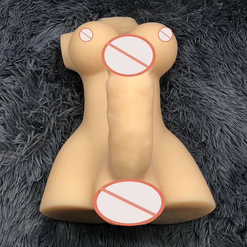 3D Силиконовая реальная реальность большая грудь пенис секс-кукла торс мужчина