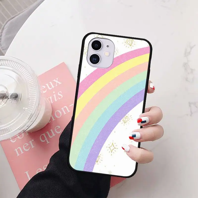 Чехол для телефона Rainbow bridge чехлы iphone 11 PRO MAX X XS XR 5S 6S 7 8 PLUS SE 2020 красивые Чехлы