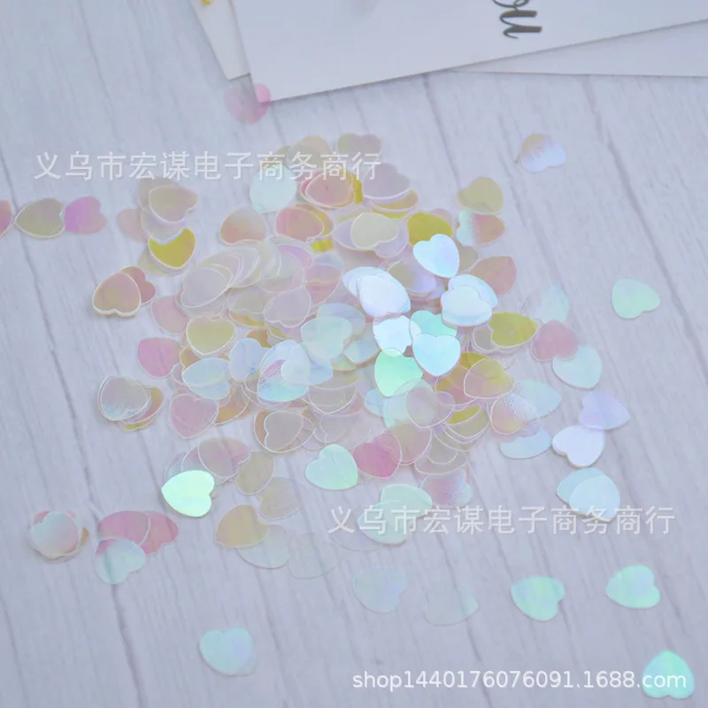 

Конфетти сердце с блестками 500 шт