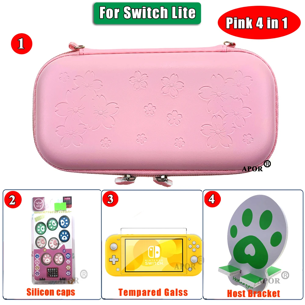 Сумка для хранения аксессуаров Nintendo Switch/Lite защитный чехол Switch Lite Mini 16 игр +