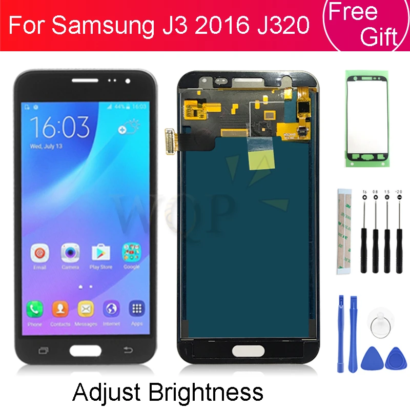 ЖК-дисплей с дигитайзером для Samsung Galaxy J3 2016 J320 панель сенсорного экрана J320F J320M J320FN